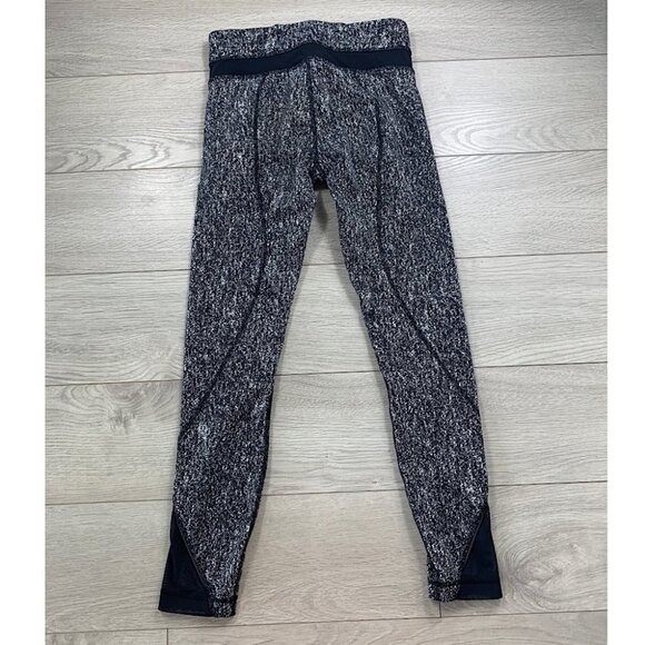 Lululemon Inspire Tight II LeggingsPower Luxtreme Suited Jacquard Black White - Picture 7 of 14